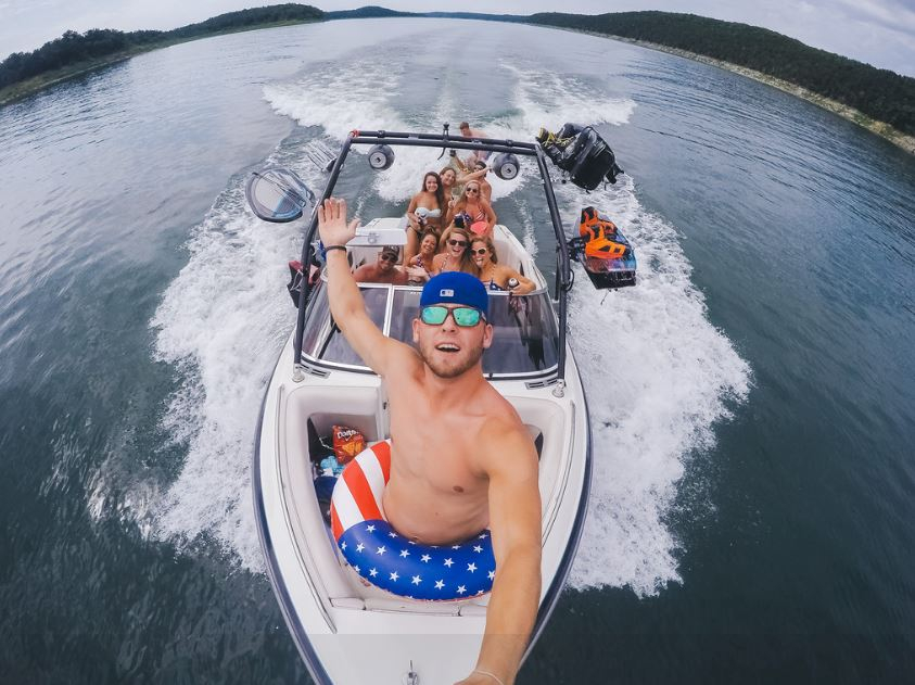 Sunset on the Shoals in Diamond City, Arkansas Things to Do